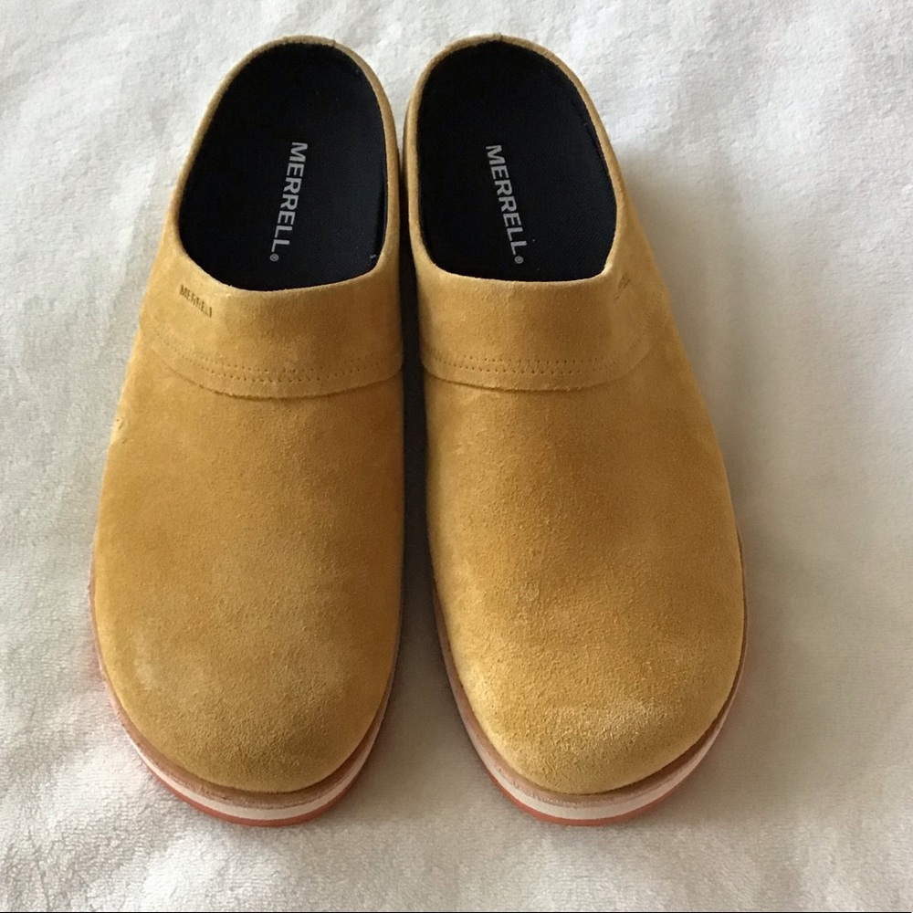 Merrell Juno Clog Suede Slip Ons